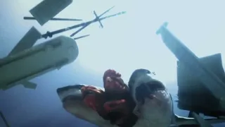 3 headed shark attack death scene