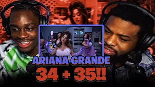 BabantheKidd FIRST TIME reacting to Ariana Grande- 34+35! (Official Video) Grown Ariana is different