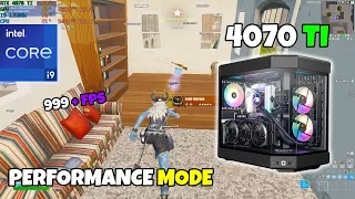 RTX 4070 ti + Intel i9 13900k Fortnite Chapter 4 | Tilted Zone Wars | Performance Mode