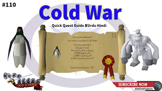 OSRS│How To Complete Cold War Quest 2021│Urdu & Hindi