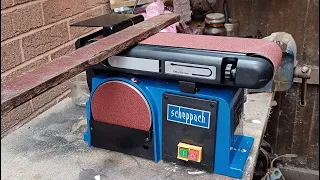 Scheppach Belt and Disc Sander