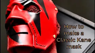 How to make a Classic style WWF Kane mask