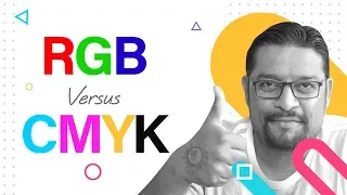 learn the difference between RGB and CMYK? In Hindi