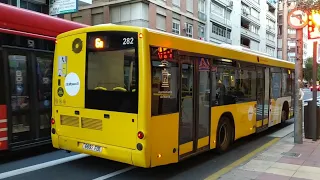 Autobús Volvo B7L Sunsundegui Citystylo 282 (Ex Lat y Ex 125 Interbús) línea 6A Murcia 07/12/21