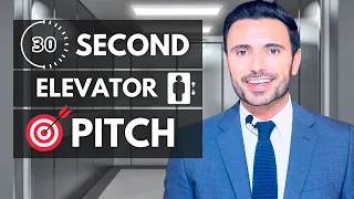 How To Create Your 30 Second Elevator Pitch - Elevator Pitch Formula and Example