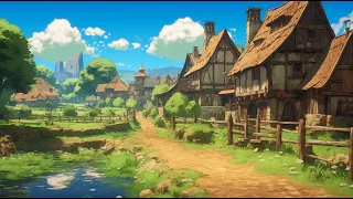 [Celtic Music] "Village of Tranquility" work, sleep, relaxation -60min BGM-