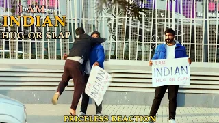 I AM INDIAN (Hug vs Slap) | Social Experiment | Ali Zaib Hashmi