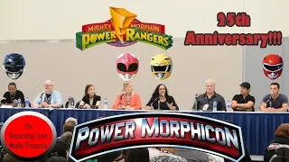 Power Morphicon 2018: Mighty Morphin' Power Rangers 25th Anniversary Panel!