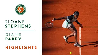Sloane Stephens vs Diane Parry - Round 3 Highlights I Roland-Garros 2022