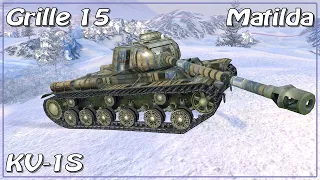 Matilda • KV-1S • Grille 15 • WoT Blitz *SR