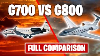 Gulfstream G700 vs Gulfstream G800 | Full Comparison