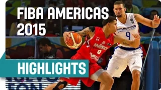 Dominican Republic v Mexico - Game Highlights - Group A - 2015 FIBA Americas Championship