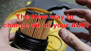 How to change the oil on your Audi Q5 TDI - "the new way"