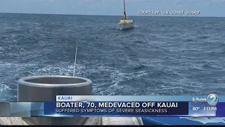 70-year-old boater medevaced off Kauai