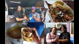 Emancipation Day link up with @cameronfamilytv HQ & other YouTubers - Seafood Fest