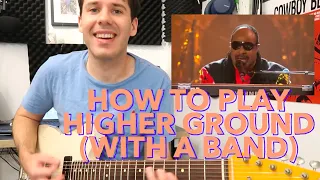 Higher Ground - Stevie Wonder // Funk Guitar Lesson