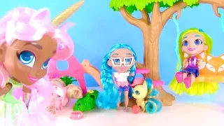 Куклы с прическами HAIRDORABLES и Русалки Шопкинс в мультике для детей! Видео для детей