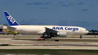 ANA Cargo 777 Departure (4K)