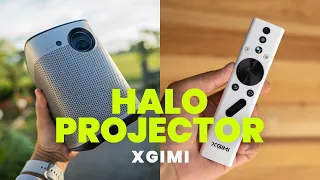 XGIMI Halo Review: Premium 1080p Travel Projector and Speaker!