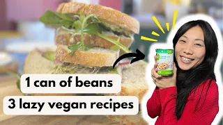 🙌LAZY VEGAN RECIPES | NO CHOP, HIGH PROTEIN PLANT BASED