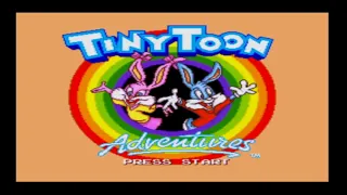 Tiny Toon Adventures - Buster's Hidden Treasure (Sega Megadrive / Genesis) Gameplay