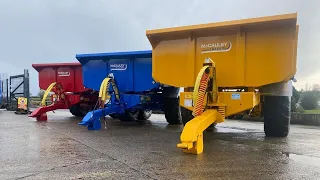 Brand New PREMIUM Full Spec McCauley GP16 Dump Trailers