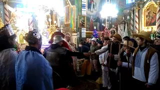 Різдвяний вертеп у церкві с. Витвиця.