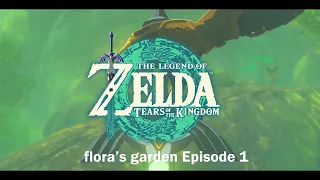 The Legend of Zelda: Tears of the Kingdom | flora's garden ep.1