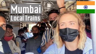 FOREIGNERS Trying Mumbai $1 Local Train | India | * Hindi Subtitles *