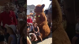Berenfeesten Vlierzele 2017: De doop van baby-beer Sien!