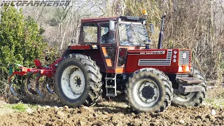 SOIL CULTIVATION 2K20 | FIATAGRI 140-90 DT + Grubber KVERNELAND CLC EVO without discs and roller