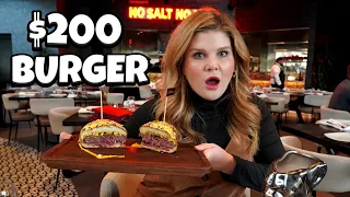 $5 Burger VS. $200 Burger in Las Vegas!