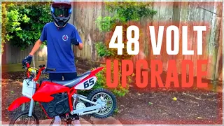 Razor MX500 Power Upgrade | 48 Volts