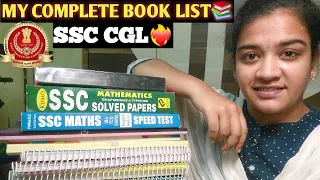 My Complete SSC CGL 2024 Booklist📚and my notes📝(All Subjects) and YouTube channels I follow✨️ #ssc