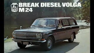 1972 Gaz Volga M24