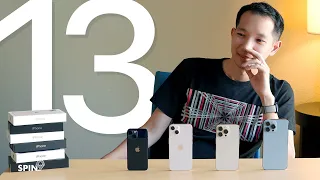 [spin9] รีวิว iPhone 13 จัดเต็มทุกรุ่น – เหมาะกับใคร ใครควรอัพเกรด?