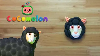 cocomelon baa baa black sheep clay cracking making 코코멜론 검은 양 클레이로 만들기