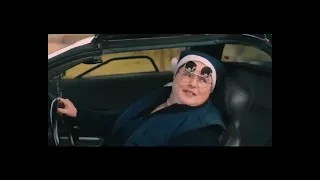 Derry Girls - Sister Michael Driving a Delorean