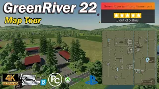 GreenRiver 22 | Map Review | Farming Simulator 22