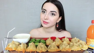 ВКУСНЕЙШИЕ МАНТЫ / MUKBANG asmr/ Ayka Emilly