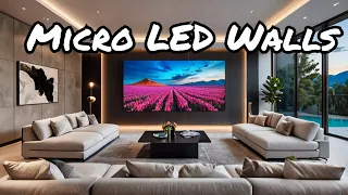 Center Channel Solutions for Micro LED Walls: Updates