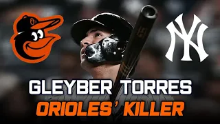 Gleyber Torres 13 Home Runs Against the Orioles | MLB Record