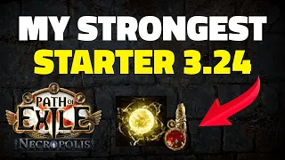 POE 3.24 My Strongest LEAGUE STARTER! Path of Exile: Necropolis