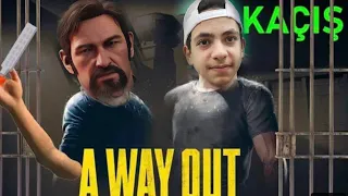 HAPISHANEYE DUŞTUK KAVGA CIKIT !  AHMETLE PS4 A WAY OUT OYNUYORUZ #1