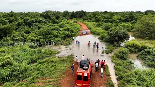 DANGEROUS ROADS IN AFRAM PLAINS