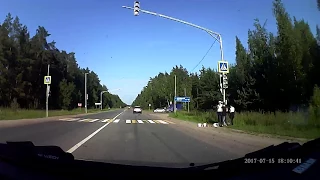Баба за рулем ДТП Егорьевское шоссе Ильинский погост