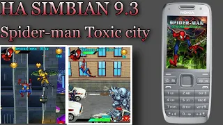 Nokia E52 игра на symbian "Spider-man Toxic city"