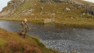 Exploring a new salmon river.