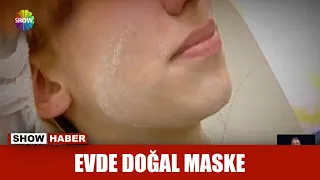 Evde doğal maske