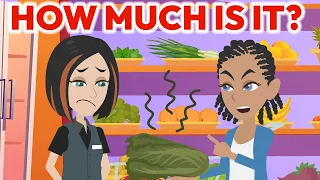How Many or How Much? - Grocery Store Vocabulary | English Conversation Practice